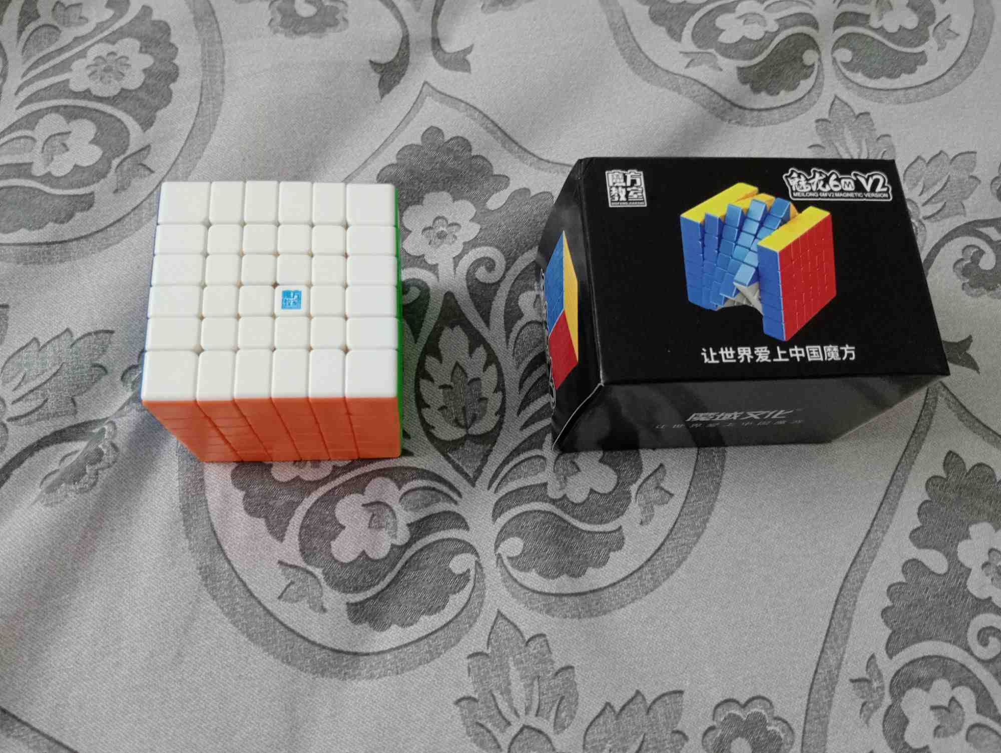 Cubo Magnético MoYu Meilong 6x6 M V2 De Bukefuno – Velocidad Y Precisión Con 144 Imanes, Ajustable Y Apto Para Competiciones